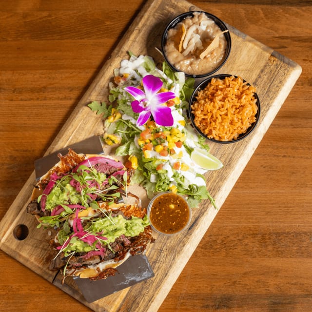 Filet Mignon Tacos Plato.