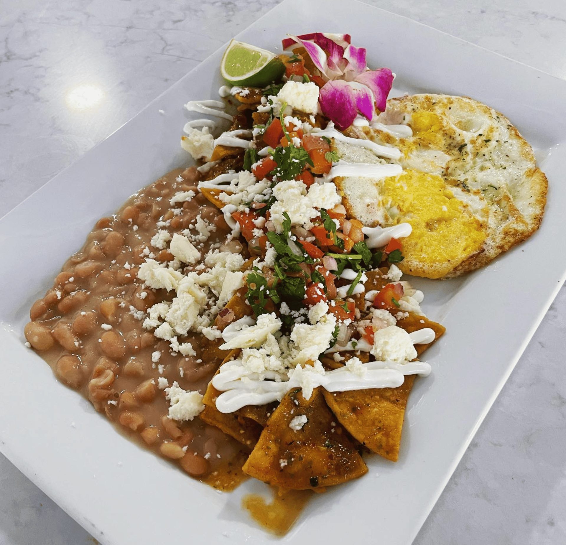 Los Chilaquiles.