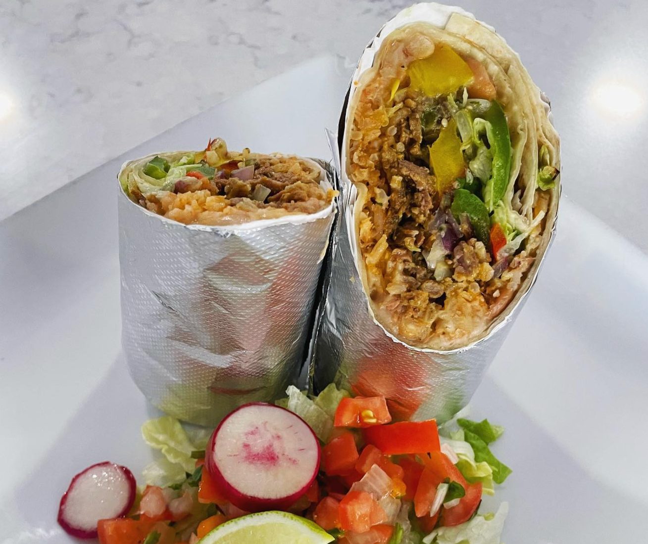 Cali Fajita Burrito.
