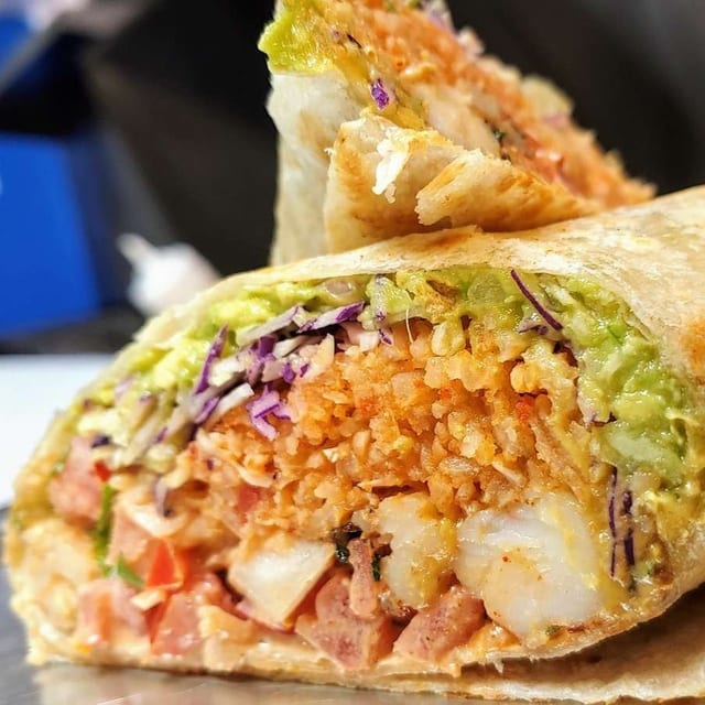 Shrimp Burrito.
