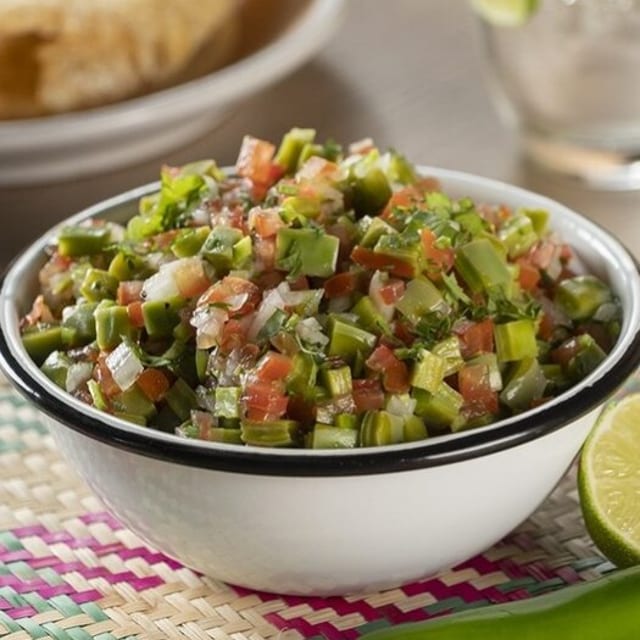 Nopales Salad.