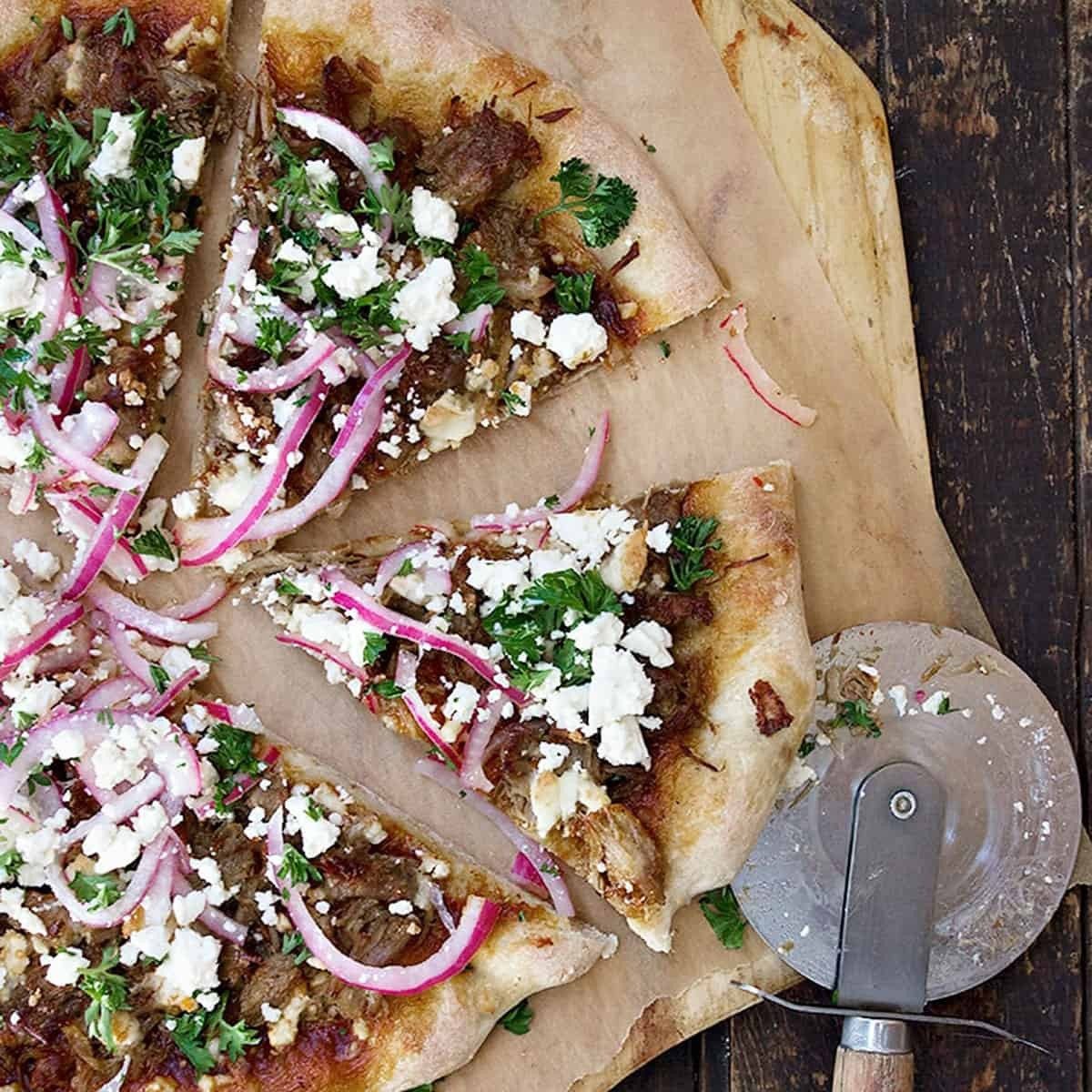 Pizza De Carnitas.
