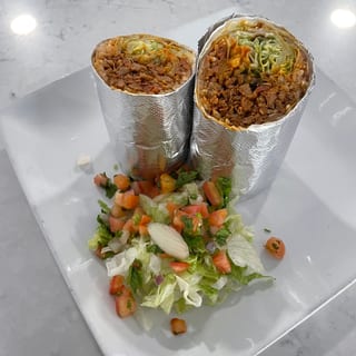 Pork Hawaiian Burrito