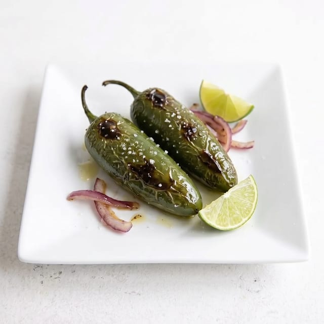 Two Grilled Jalapeños.