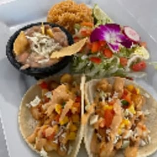 Shrimp Taco Plate